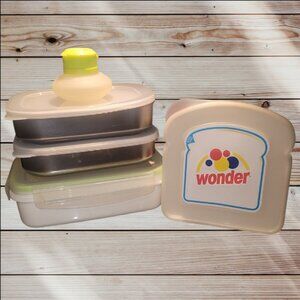 Lot of 5 - Lunchbox Lunch Bag Accessories - Reusable Containers
